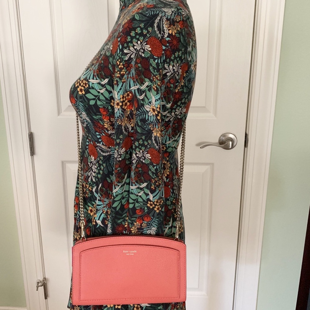 Kate spade Margaux east west crossbody peachy nwt